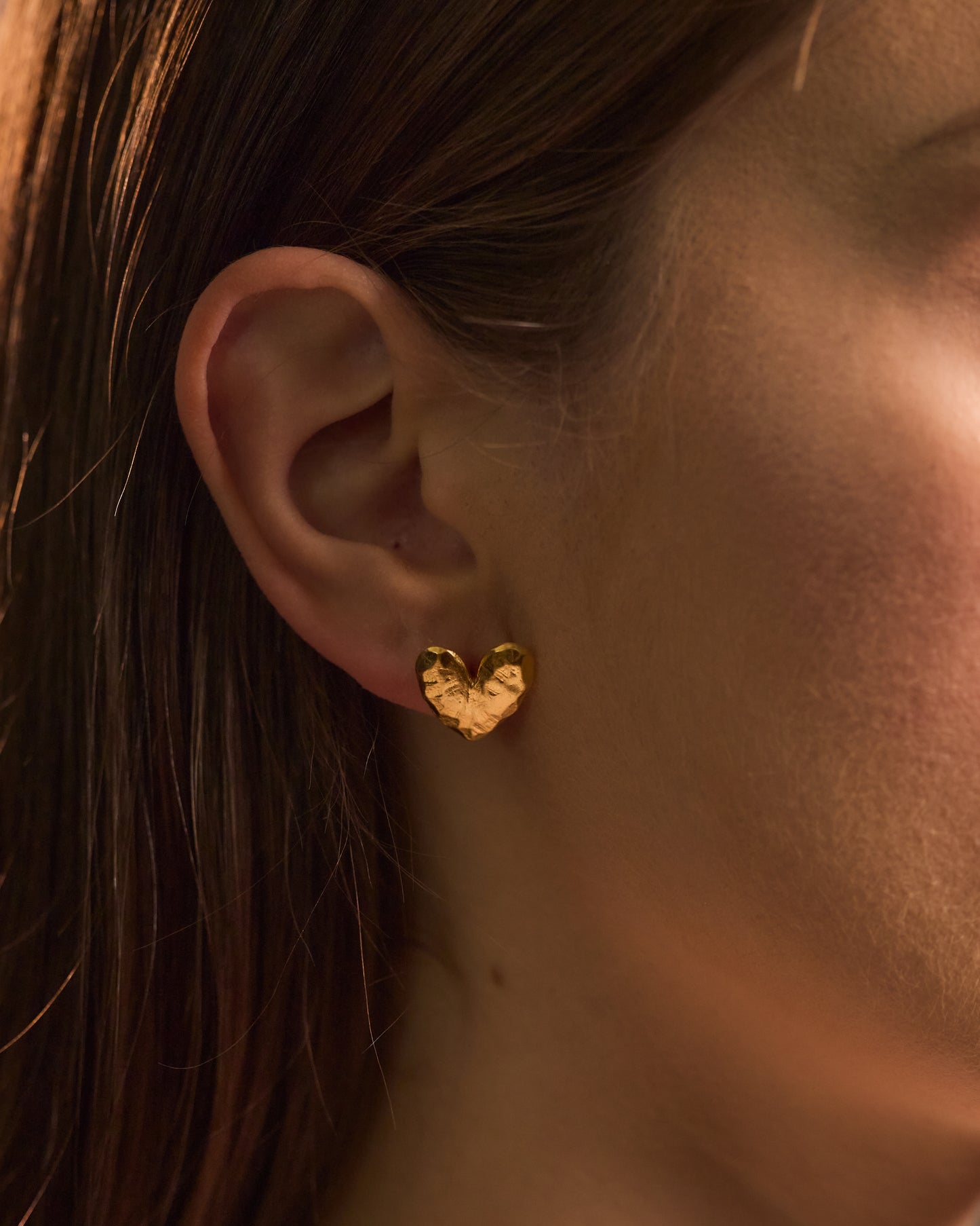 Anvil Heart Studs