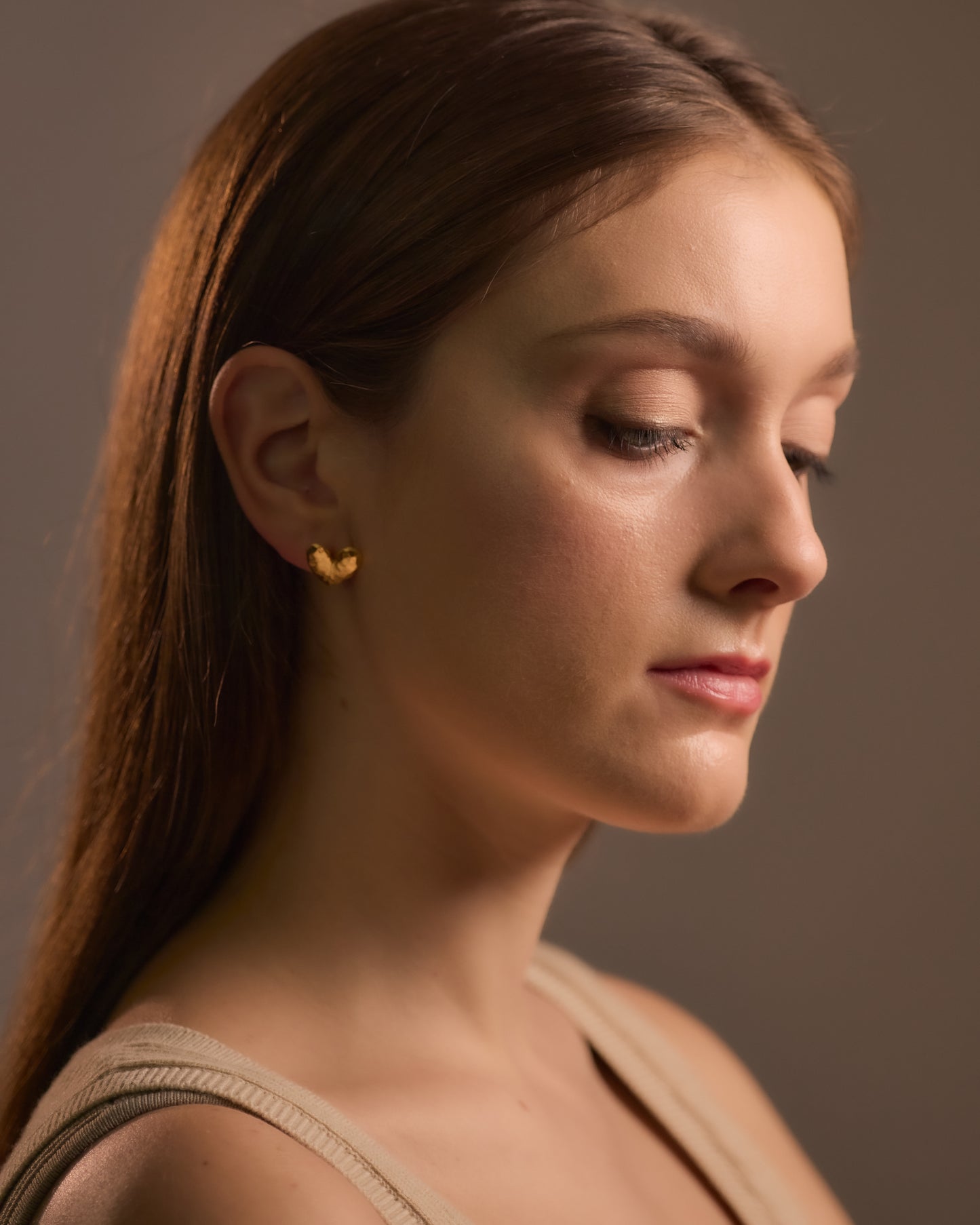 Anvil Heart Studs