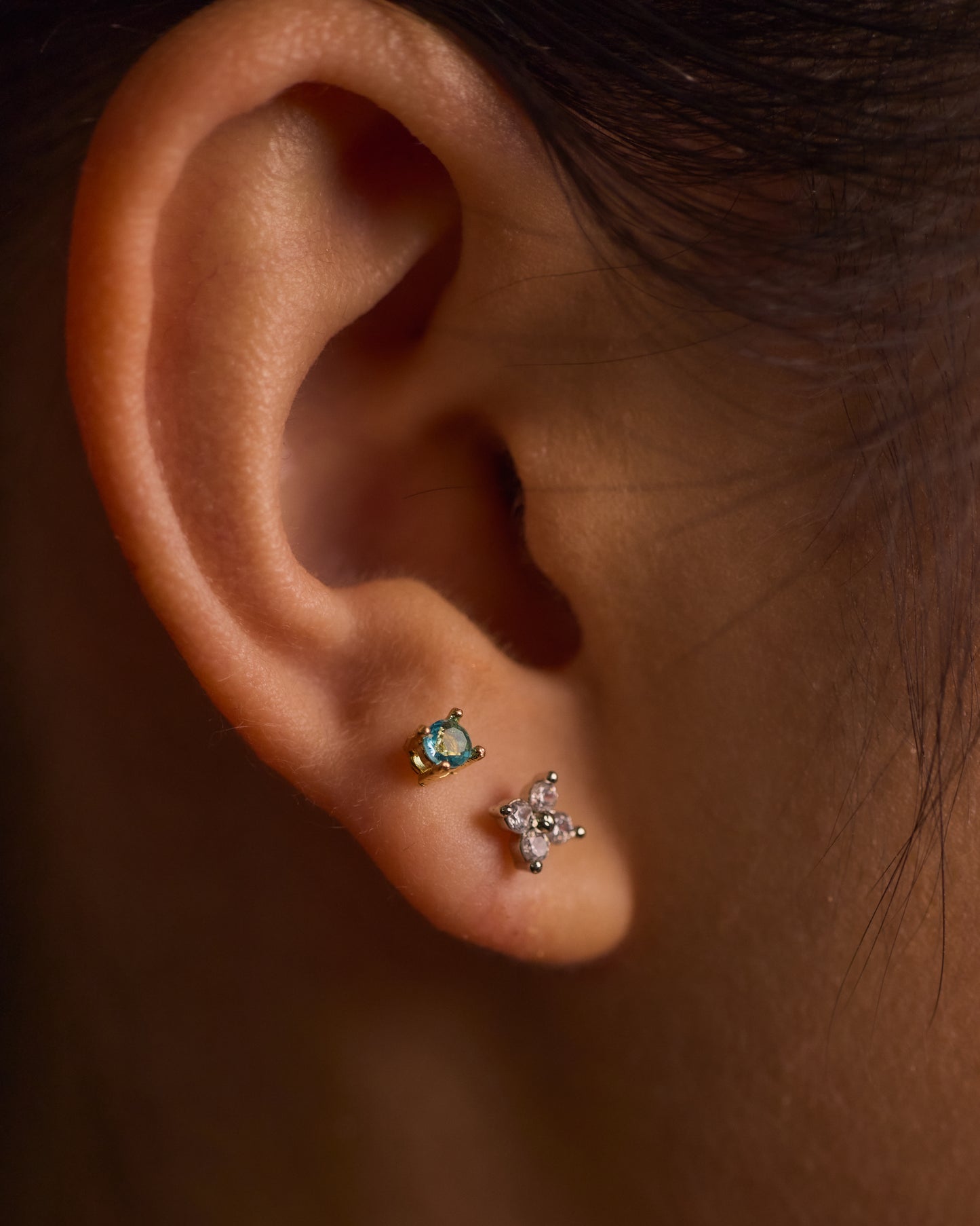 Four-Petaled Studs