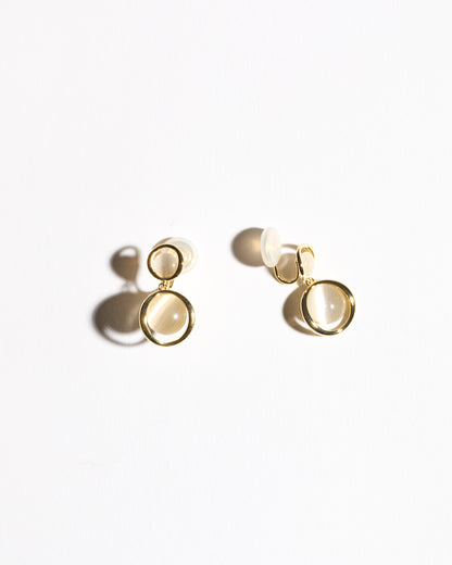 Cat Eye Clip-on Earrings