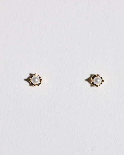 Pearl Compass Studs