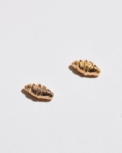 Dainty Croissant Studs