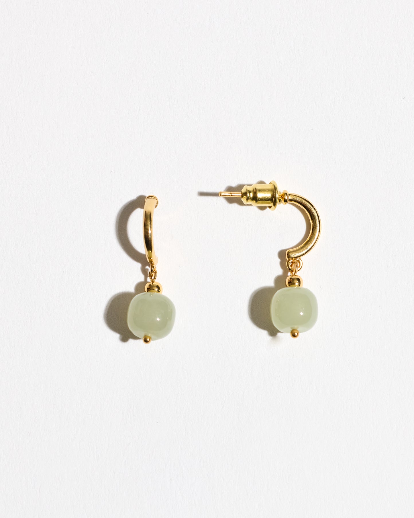 Jade Droplet Earrings