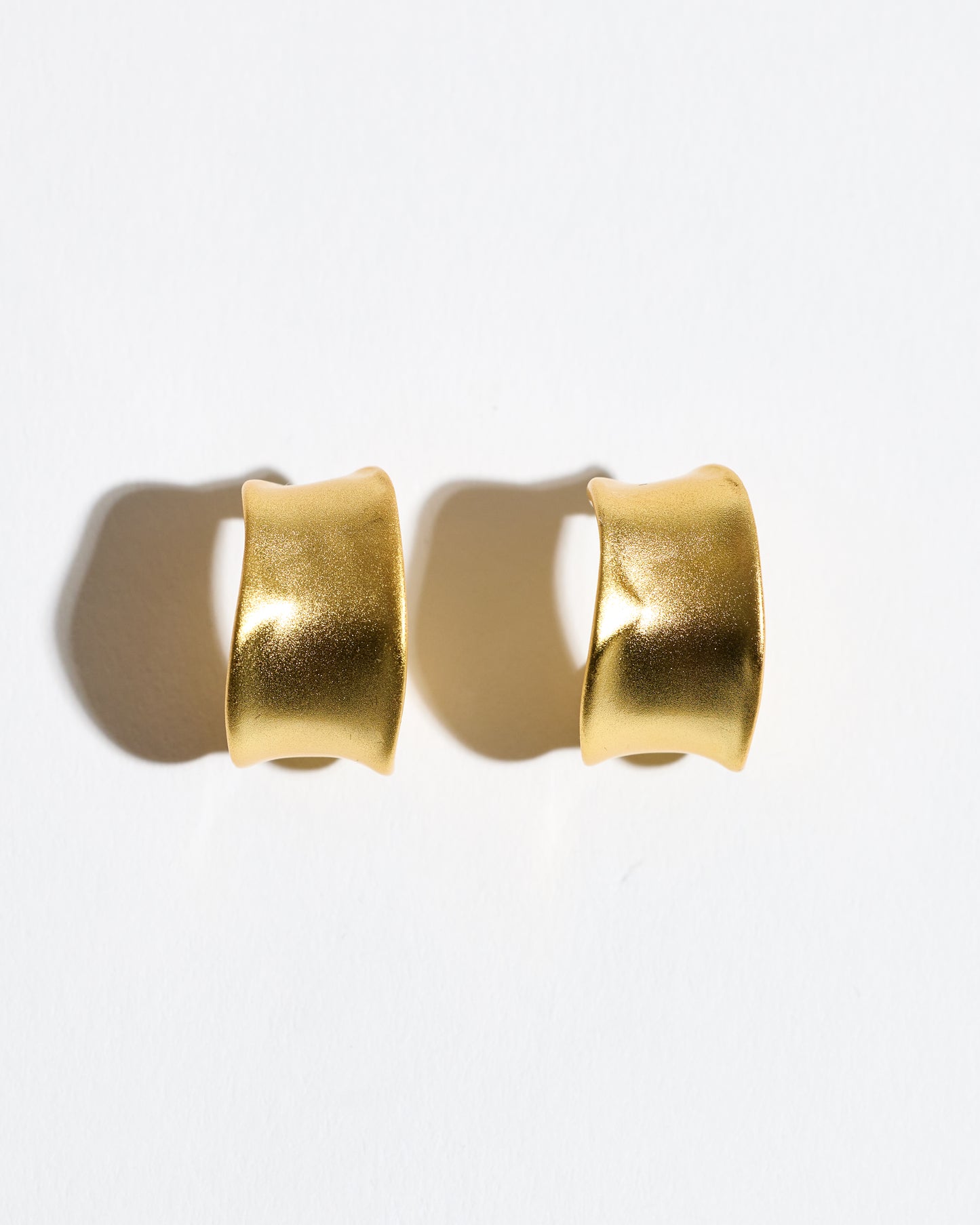 Gold Cuff Hoops