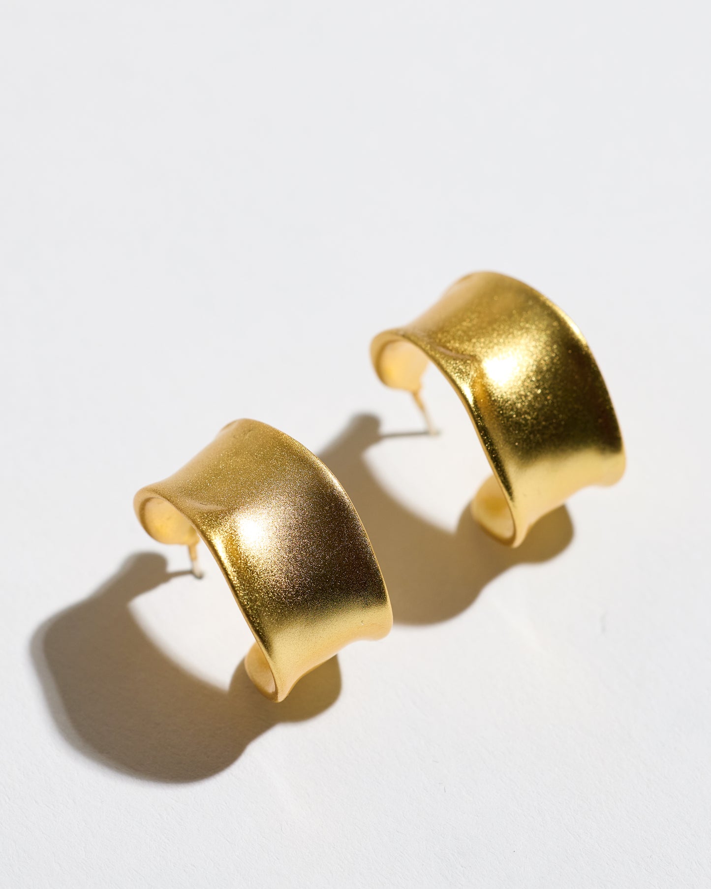 Gold Cuff Hoops