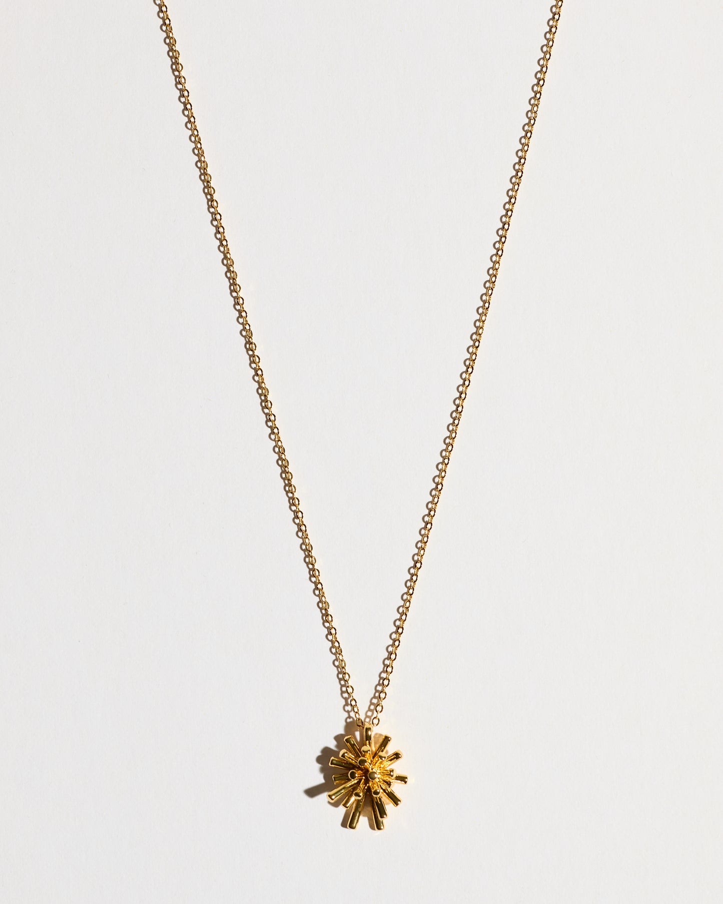 Gold Firework Pendant