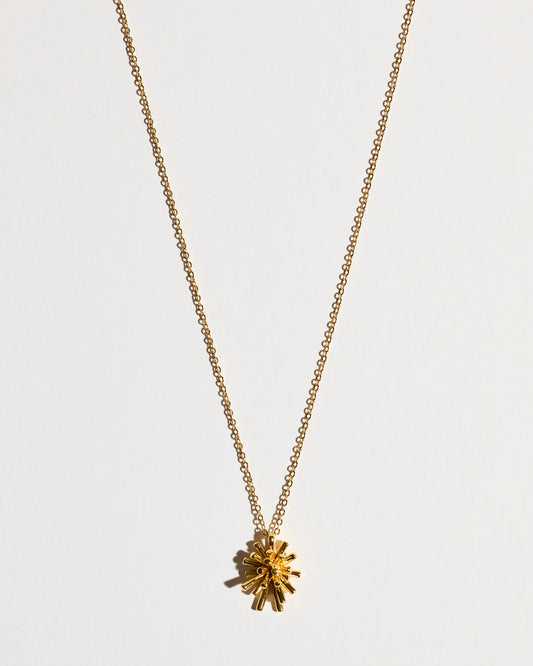 Gold Firework Pendant