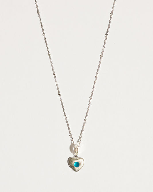 Arctic Gem Heart Necklace