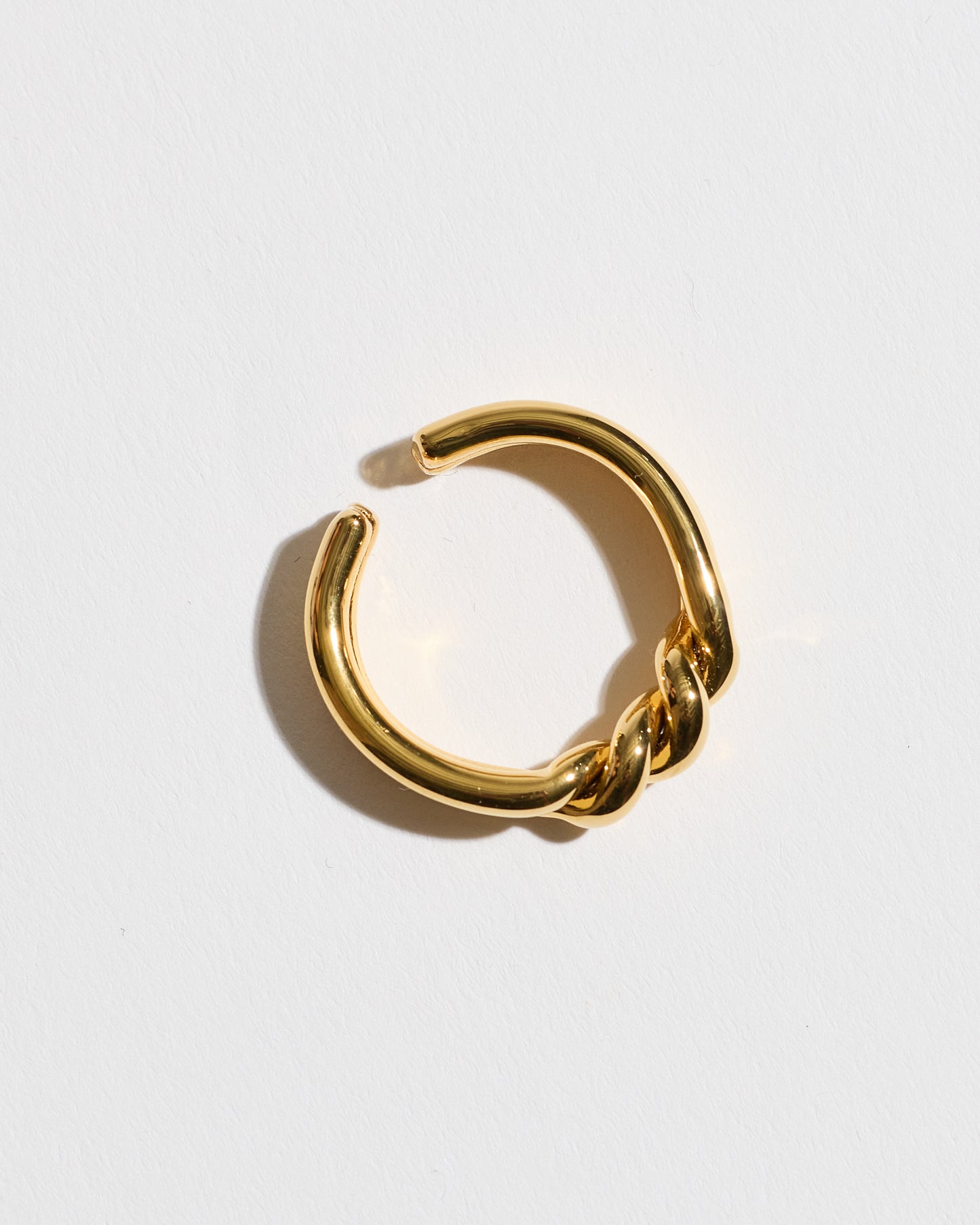 Twist Rope Open Ring