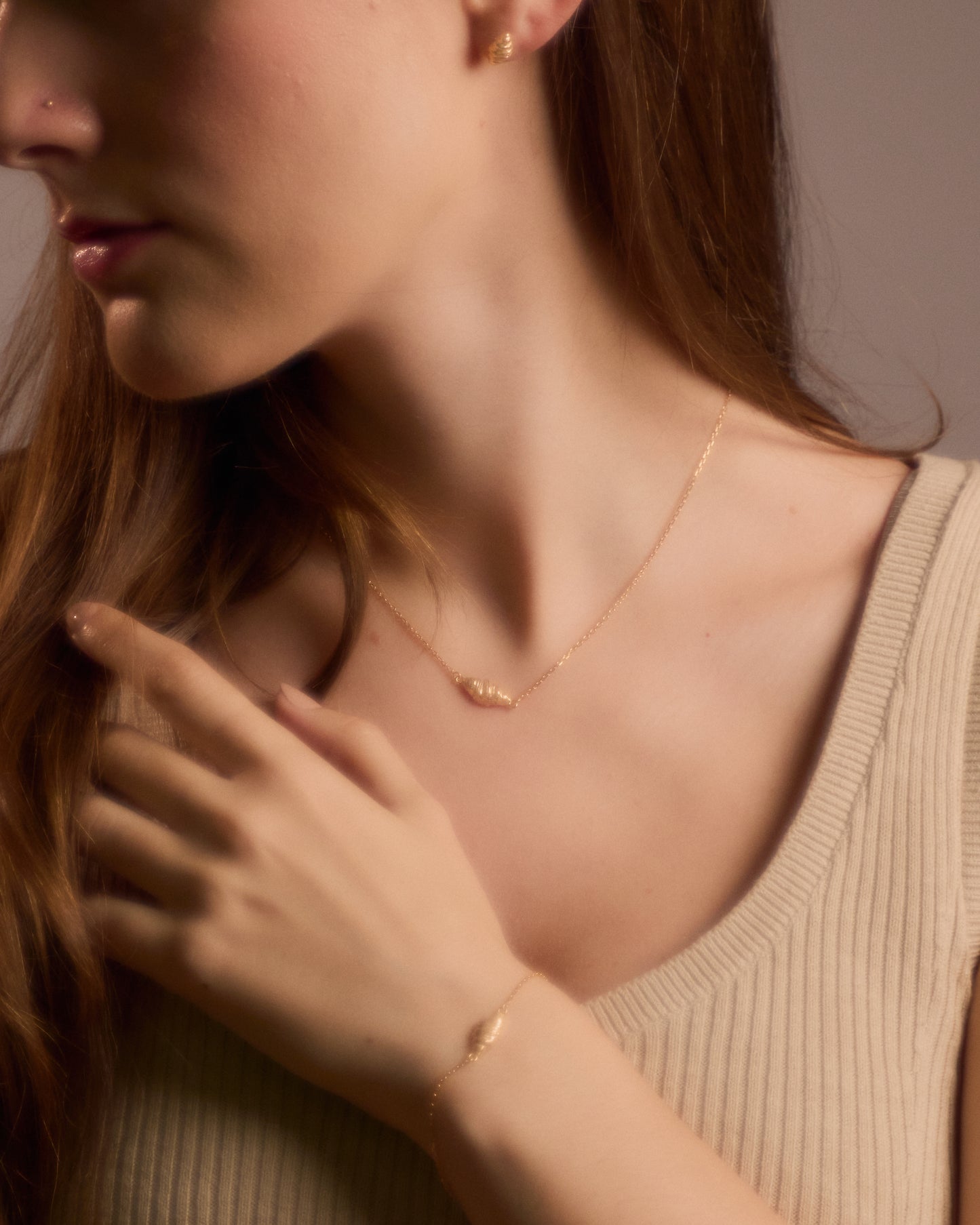Dainty Croissant Bracelet