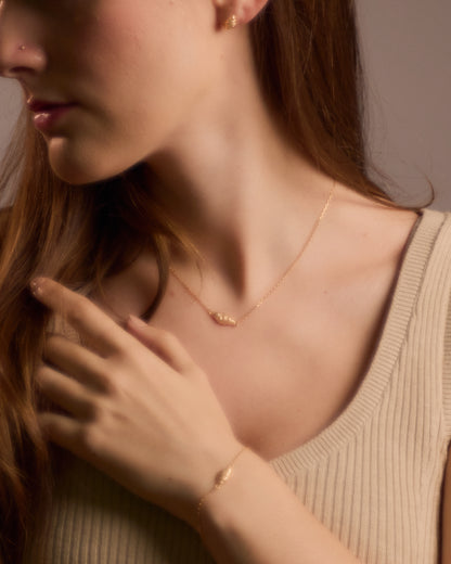 Dainty Croissant Bracelet