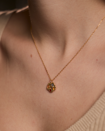 Gem Cookie Charm Necklace