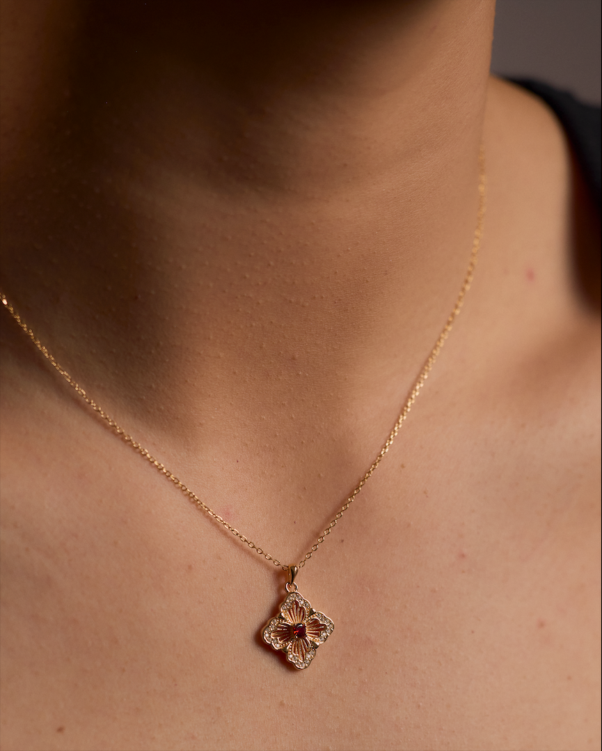 Diamond Primrose necklace