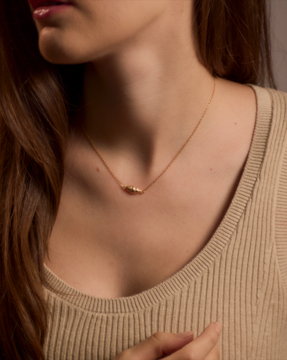 Dainty Croissant Necklace