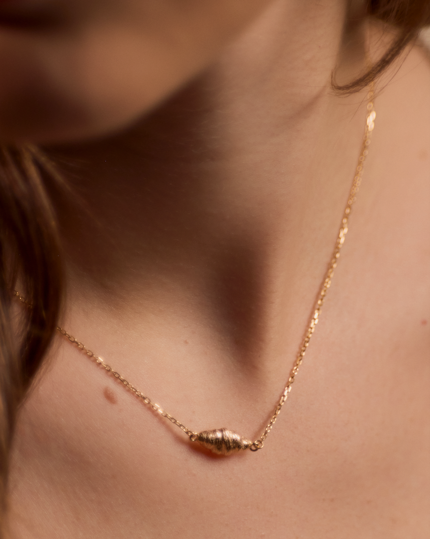 Dainty Croissant Necklace