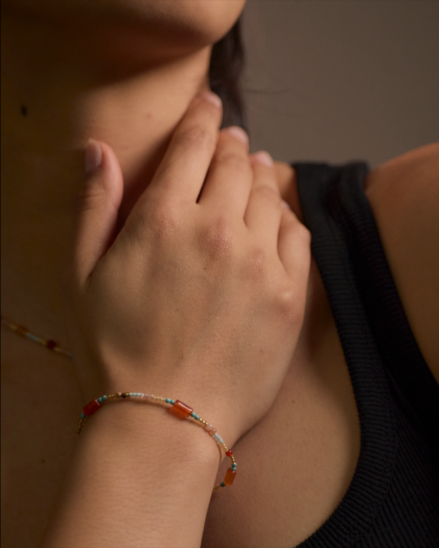 Beachy Beaded Bracelet