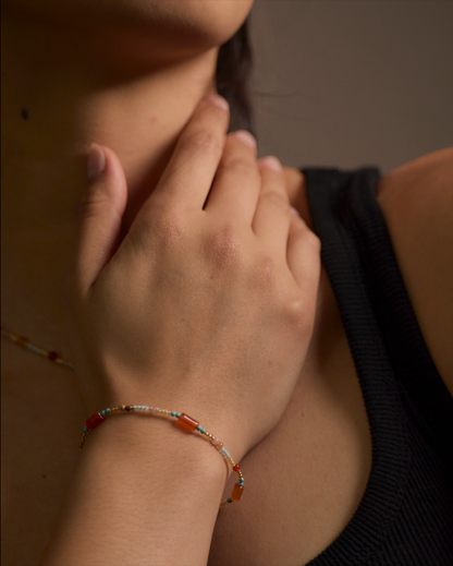 Beachy Beaded Bracelet